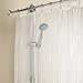 Produktbild Tatkraft Gleam Klar Duschvorhang Wasserdichter Anti-Schimmel PEVA 180 X 180 cm mit Boden Magnete
