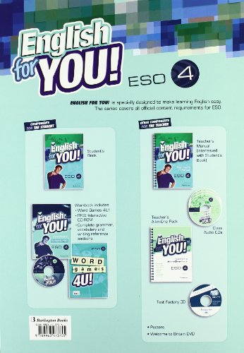 English For You Student's Book 4º ESO