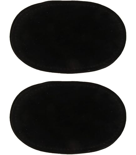 Paire De Patches Ovales En Cuir Synthétique à Coudre - Réparation Coude/genou Pour Pantalons, Vestes, Jeans | Déco Personnalisable - 8