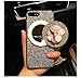Produktbild iPhone 7 Plus Hülle,iPhone 8 Plus Schutzhülle Silikon,iPhone 7/iPhone 8 Plus Hülle Spiegel,Hpory Fashion Luxus Bling Sparkles Glänzend Glitzer Kristall Kreativität 3D Blumen Muster Ultradünnen Schutzhülle Kratzfeste Stoßdämpfend TPU Gel Weich Silikon Crystal Clear Case Perfekter Mirror Case Spiegel Hülle für Mädchen Frauen,Flexible Soft Silicone TPU Bumper Protective Case Schutzhülle Etui Schale für Apple iPhone 7/iPhone 8 Plus 5.5" + 1 x Hpory Stylus-(Silber)