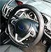 Price comparison product image PROTECT ORIGINAL STEERING WHEEL COVER ALL BLACK FROM WEAR AND TEAR + KEEPS CLEAN