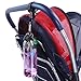 IntiPal Baby Stroller Buggy Pram Pushchair Drink Bottle Cup Holder with Carabiner Clip Hanger