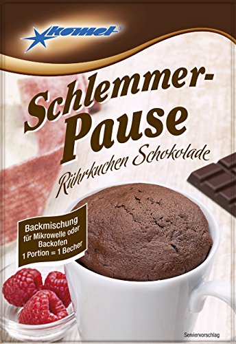 Preisvergleich Produktbild 3x Schlemmerpause Tassenkuchen – Schokolade von Komet