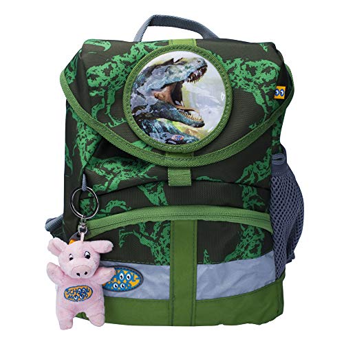 Preisvergleich Produktbild School-Mood Kindergartenrucksack Kiddy Rex Dino grün