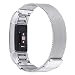 Produktbild Omicton Fitbit Laden 2 Strap Bands, Ersatz Weich TPU Sport Armbanduhr Band Wasserfest Armband Riemen Haken und Klettverschluss Verstellbarer Verschluss Armbänder für Fitbit Laden 2 Smart Watch