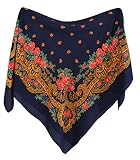 Tipo de prenda: Pañuelos Traje Regional Pañuelo portugués marino - 90 x 90