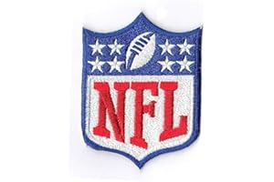 LipaLipaNa NFL Shield Logo Bordado de 4 Estrellas Patch Applique Souvenir Accesorio
