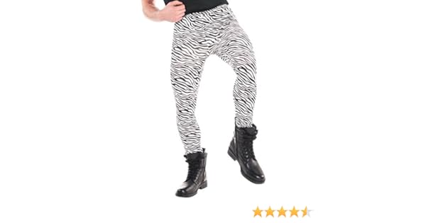 zebra spandex pants