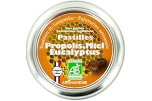 Pastilles bio - Propolis-miel-eucalyptus