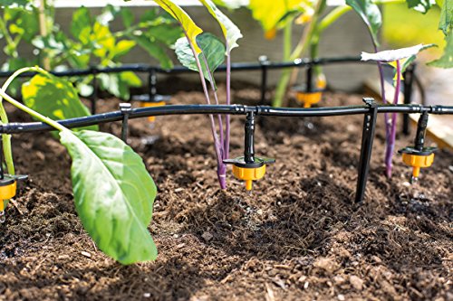 Solar Bewässerungssystem WaterDrops Komplettset Pflanzenbewässerung mit 15 Sprinklern Esotec 101100 - 5