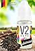 Produktbild V2 Vape E-Liquid Salmiak ohne Nikotin - Luxury Liquid für E-Zigarette und E-Shisha Made in Germany aus natürlichen Zutaten 10ml 0mg nikotinfrei