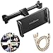 Price comparison product image Universal Car Phone Mount, INNOBASE Car Headrest Cell Phone Tablet Stand Holder, Adjustable Detachable Mount Holder with Bracket, Car Back Seat Flexible Smart-mobile-phone Tablet Holder Mount(Black)