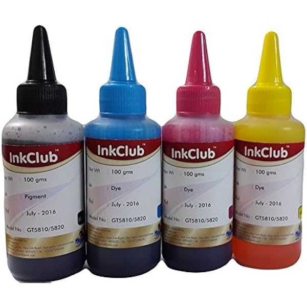 hp 5820 printer ink bottle price