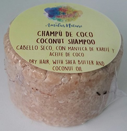 Champú sólido Coco - Cabellos secos - Con karité y coco