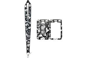 NHPY Id card holder, Harry potte r Soporte para tarjetas de identificación con cordón para tarjetas