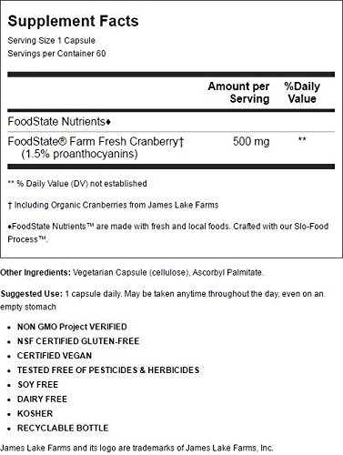 Megafood Pure Cranberry (500mg) 60 caps