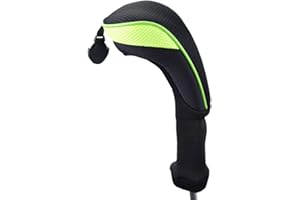 Hauni Golf Hybrid UT Club Rescue Head Cover Headcover with Number Tag