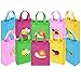 Price comparison product image Ava & Kings 10 Pack Reusable Party Favor Kids Goodie Bags - Busy Buggies
