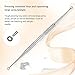 BESTOPE Blackhead Remover Pimple Acne Extractor Tool Best Comedone Removal Kit - Treatment for Blemish, Whitehead Popping, Zit Removing - 100% Hygienic for Risk Free Nose Face Skin (Type-2)