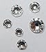 72 Swarovski Rhinestones - Diameter 1.5 - 5 mm