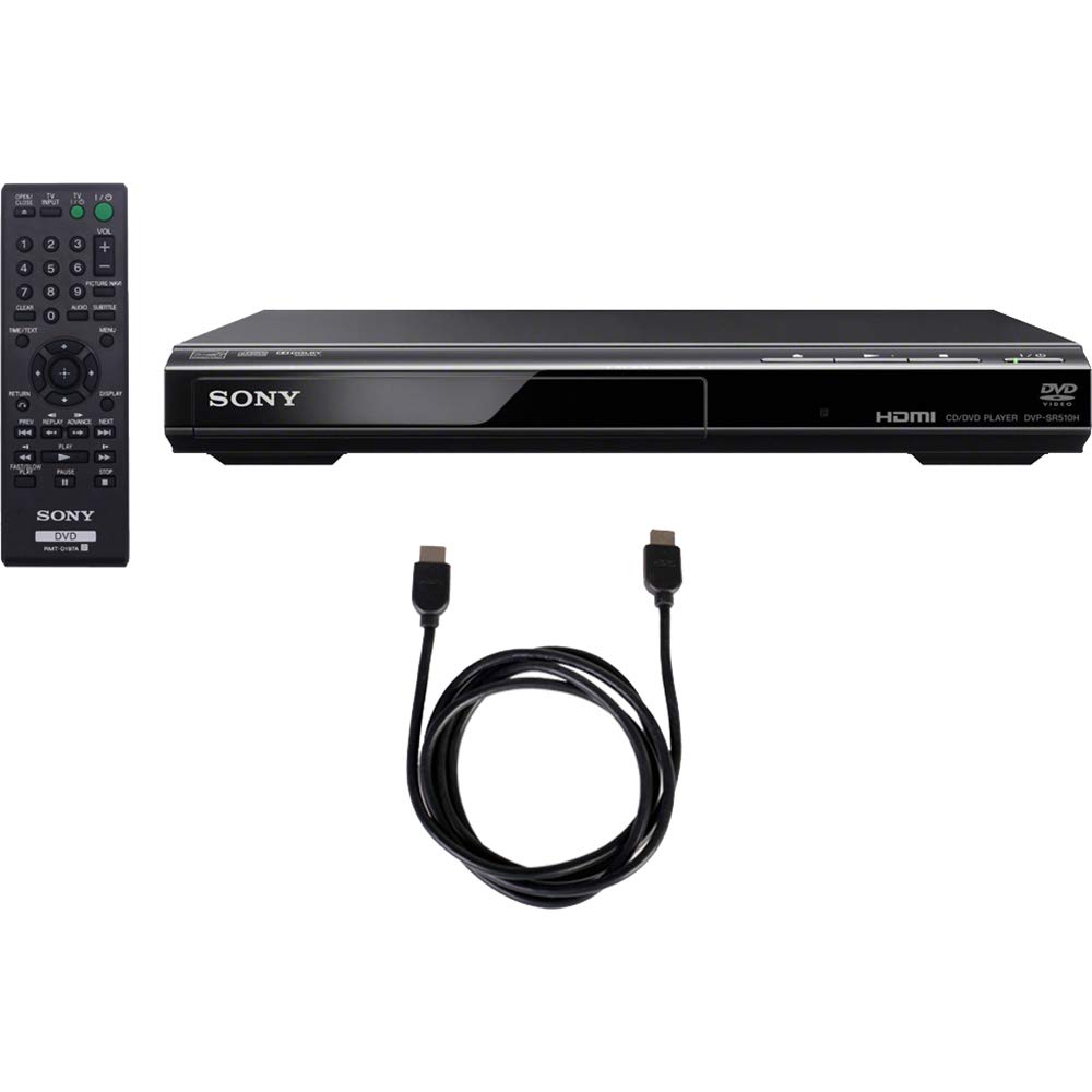 Sony DVPSR510H DVD Player with 6ft HDMI Cable Review: High Quality Playback Experience