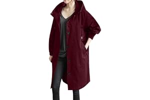 Långa regnrockar för kvinnor vattentäta med huva – trenchcoats för kvinnor plus size – festivaljacka cykeljacka paket regnjac