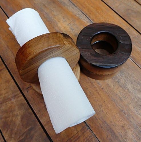 Napkin rings set of 4 handcrafted from a French Oak wine barrel