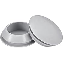 Bouchons En Silicone Souples - 24 Pièces Pour Trous De 10-11mm - Noir - Étanchéité Labo, Cuisine, Bricolage