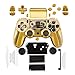 Produktbild kwmobile Controller Gehäuse für Playstation 4 Konsole in Gold
