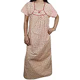 Indiatrendzs Women's Cotton Nighty, Nightdress (Free Size)
