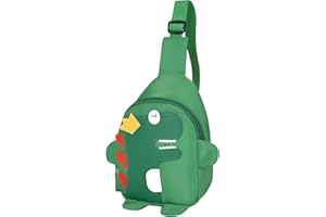 Embhlitfe Dinosaurier Crossbody Tasche für Kinder,Dinosaurier Umhängetasche Kinder Rucksack Kinder Handtasche,Kindergarten Mini Chest Tasche Messenger Tasche für Kinder Geburtstag Geschenke