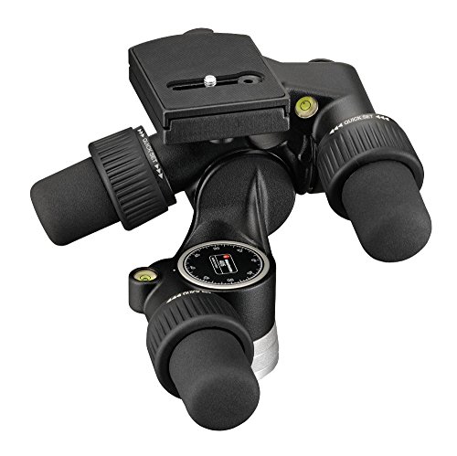 Más Barato Manfrotto 405 - Rótula de Cremallera para trípode (Zapata
410PL), Negro Descuento
