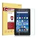 Produktbild OMOTON Panzerfolie Schutzfolie für Fire-Tablet, 17,7 cm (7 Zoll) mit [9H Härte][ Anti-Kratzen][Kristall-klar][Bläschenfrei zu Montage][lebenslange Garantie]