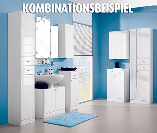 ROLLER Spiegel – weiß – Klappelemente - 4
