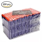 Lieferumfang: 400er Darts Airlab Darts Pfeile für Nerf Zubehör, 400er Refill Bullets für N-Strike Elite, Nachfüll-Pack Spielzeug für draußen und Familie, Blau