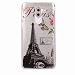 Produktbild Huawei Honor 6X Hülle, Chreey Glitzer Handyhülle Niedlich Mode Süß Temperament Muster Weiche TPU Silikonhülle Skin Case Ultra Dünn Kratzfest Hülle Backcover [Schmetterling & Paris Turm]