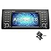 Produktbild Ohok 7 Zoll Bildschirm 1 Din Autoradio Android 8.0.0 Oreo Octa Core 4G+32G Radio mit Navi Moniceiver DVD GPS Navigation Bluetooth DAB+ für BMW 5 E39 Series / X5 E53 Series mit Klein-Rückfahrkamera