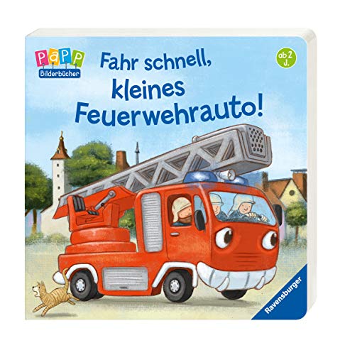 Fahr schnell, kleines Feuerwehrauto