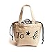 Wawoo®Simple Light Weight Packed Lunch Bags Picnic Bag Shopping Bag Canvas Tote bag Lunchbox Bag with Drawstring(white)