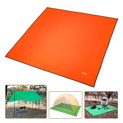 Preisvergleich Produktbild Overmont Wasserdicht Faltbar Matte Zeltmatte Campingdecke Picknickdecke Stranddecke für Camping Wandern Picknick Strand Outdoor