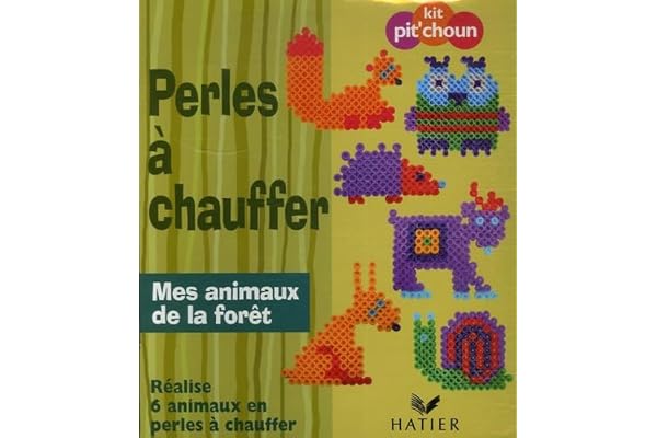 Perles chauffer : Mes animaux de la fort