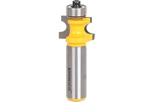 Yonico 13191 - Corner Bead Router Bit, Bead Radius: 1/8", Bead Diameter: 1/4" - 1/2" Shank