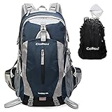 SICHERHEITSDESIGN FÜR TREKKINGRUCKSACK 40L: Sicherheit hat oberste Priorität! Wir haben eine Signalpfeife, die mit der Schnalle des Brustgurts kombiniert wird. Wenn Sie in Gefahr geraten, können Sie die Pfeife verwenden, um anderen ein Hilfesignal zu senden. Das Reflektierende Material auf der Vorderseite des Trekkingrucksacks sorgt dafür, dass Sie mit diesem Trekkingrucksack 40l auch beim Dunkelheiten sichtbar sind. Ich hoffe, Sie genießen alle sicheren reisen.