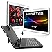 Produktbild Media Tab Tablet-PC M101S1 Touchpad (WLAN 3G, GPS Navigation, 2 GB RAM) 10 Zoll Display 64 GB (inkl. Tastatur / Tasche, Silver)
