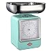 Produktbild Wesco 322 204-51 Retro Waage mit Uhr, Edelstahl, mint, 15 x 13 x 27 cm