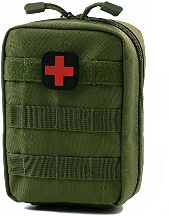 Carlrbben Tactical MOLLE Rip-Away EMT Medical First Aid IFAK Utility Pouch (Bag Only) (Green)