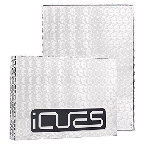 Apple iPad Air 2 Case | Samsung Galaxy Tab S3 und S2 9.7 Tasche | passend für 8.0 bis 10.1 Zoll Tablets | Puppy Optik schwarz | iCues Piquante Etui | weitere Leder-Imitat – und Farbvarianten verfügbar | universelle Schutz-Hülle mit Geschenk-Box - 6