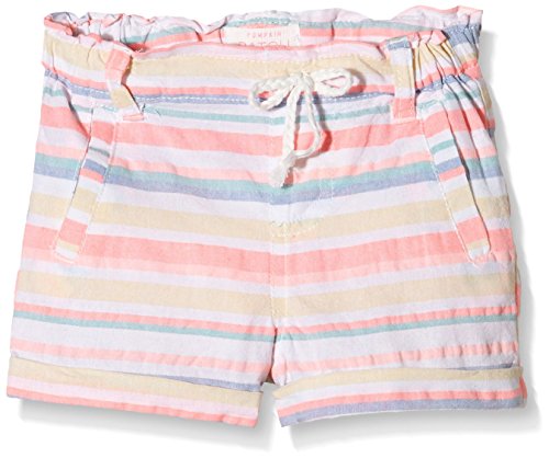 Pumpkin Patch Baby-Girls Zoe Pull On Plain Shorts, Orange (Firewater), 0-3 Months