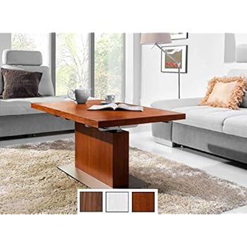 Design Couchtisch Tisch MN-7 Kirschbaum höhenverstellbar & ausziehbar