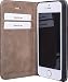 Produktbild JT Berlin LederBook Magic für Apple iPhone SE / 5S / 5 in schwarz [Echtleder | Handarbeit | Standfunktion | Kartenfächer | Magnetverschluss] - 10055